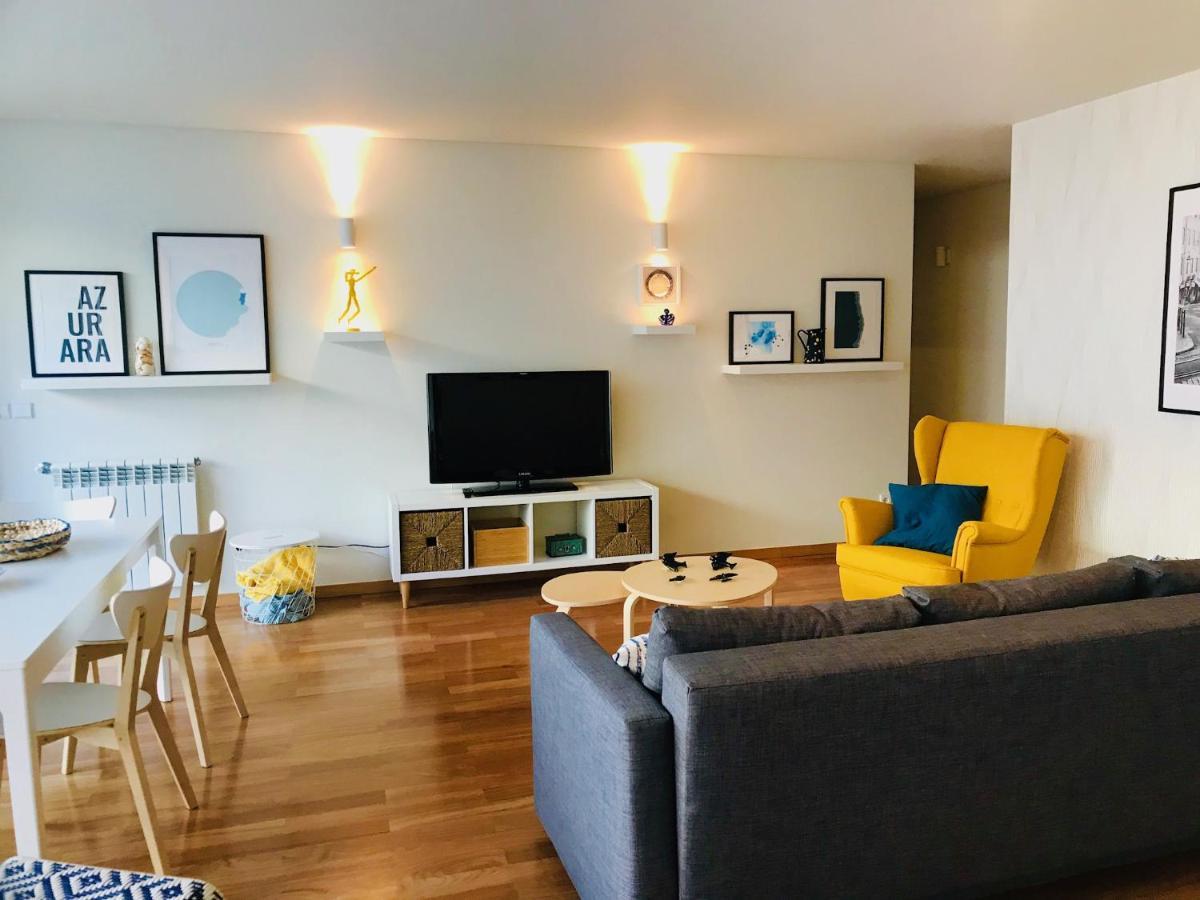 Ferienwohnung Sea, Surf And Sun Azurara Exterior foto